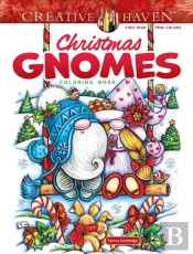 Creative Haven Christmas Gnomes Coloring Book