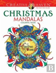 Creative Haven Christmas Mandalas Coloring Book