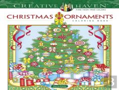 Creative Haven Christmas Ornaments Coloring Book