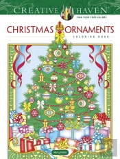 Creative Haven Christmas Ornaments Coloring Book