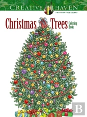 Creative Haven Christmas Trees Coloring Book
