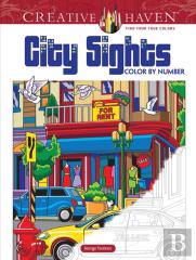 Creative Haven City Sights Color By Number