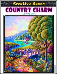 Creative Haven Country Charm Coloring Book