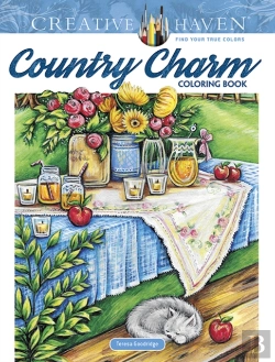Bertrand.pt - Creative Haven Country Charm Coloring Book
