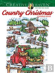 Creative Haven Country Christmas Coloring Book