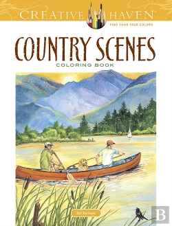 Bertrand.pt - Creative Haven Country Scenes Coloring Book
