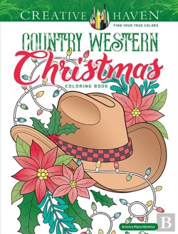 Bertrand.pt - Creative Haven Country Western Christmas Coloring Book