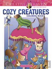 Creative Haven Cozy Creatures Coloring Book