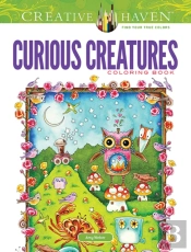 Creative Haven Curious Creatures Coloring Book