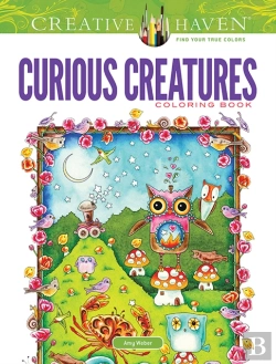 Bertrand.pt - Creative Haven Curious Creatures Coloring Book
