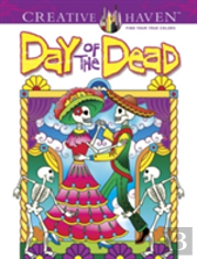 Creative Haven Day Of The Dead Coloring Book