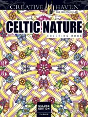 Creative Haven Deluxe Edition Celtic Nature Designs Coloring Book
