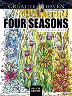 Bertrand.pt - Creative Haven Deluxe Edition Four Seasons Coloring Book