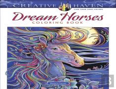 Creative Haven Dream Horses Coloring Book