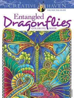 Bertrand.pt - Creative Haven Entangled Dragonflies Coloring Book
