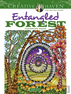Bertrand.pt - Creative Haven Entangled Forest Coloring Book