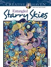 Creative Haven Entangled Starry Skies Coloring Book