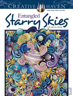 Bertrand.pt - Creative Haven Entangled Starry Skies Coloring Book