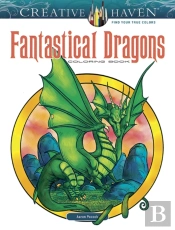 Creative Haven Fantastical Dragons Coloring Book