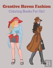 Creative Haven Fashion Coloring Books For Girl