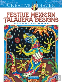 Bertrand.pt - Creative Haven Festive Mexican Talavera Designs Coloring Book