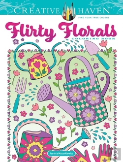 Bertrand.pt - Creative Haven Flirty Florals Coloring Book