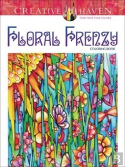Bertrand.pt - Creative Haven Floral Frenzy Coloring Book