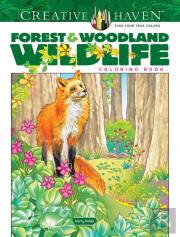 Creative Haven Forest & Woodland Wildlife Coloring Book