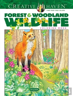 Bertrand.pt - Creative Haven Forest & Woodland Wildlife Coloring Book
