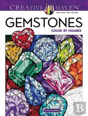 Creative Haven Gemstones Color By Number