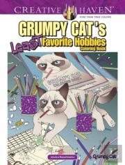 Creative Haven Grumpy Cat'S Least Favorite Hobbies
