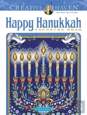 Creative Haven Happy Hanukkah Coloring Book