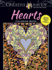 Creative Haven Hearts Coloring Book