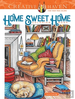 Bertrand.pt - Creative Haven Home Sweet Home Coloring Book
