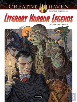 Bertrand.pt - Creative Haven Literary Horror Legends Coloring Book