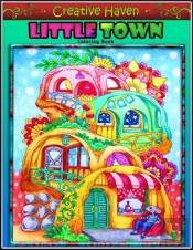 Creative Haven Little Town Coloring Book
