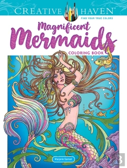 Bertrand.pt - Creative Haven Magnificent Mermaids Coloring Book