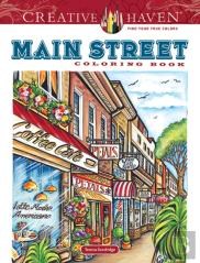 Creative Haven Main Street Coloring Book