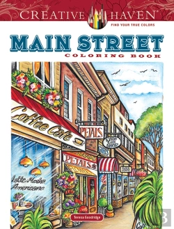 Bertrand.pt - Creative Haven Main Street Coloring Book