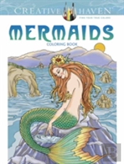 Creative Haven Mermaids Coloring Book