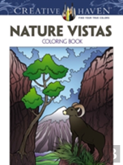 Creative Haven Nature Vistas Coloring Book