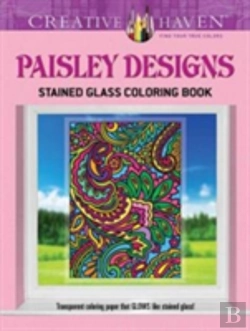 Bertrand.pt - Creative Haven Paisley Designs Stained Glass Coloring Book