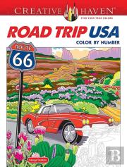 Creative Haven Road Trip Usa Color By Number