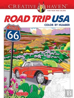 Bertrand.pt - Creative Haven Road Trip Usa Color By Number