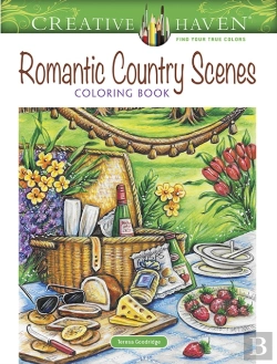 Bertrand.pt - Creative Haven Romantic Country Scenes Coloring Book
