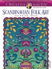 Creative Haven Scandinavian Folk Art Coloring Book
