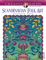Creative Haven Scandinavian Folk Art Coloring Book