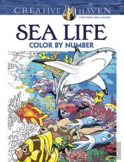 Creative Haven Sea Life Color By Number Coloring Book