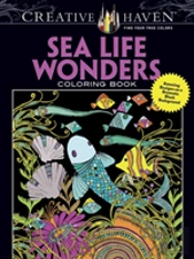 Creative Haven Sea Life Wonders Coloring Book