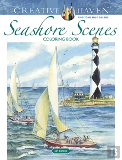 Bertrand.pt - Creative Haven Seashore Scenes Coloring Book